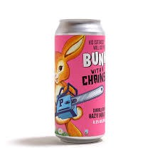 Paperback Brewing Bunny With A Chainsaw Double Hazy IPA 440ml Can