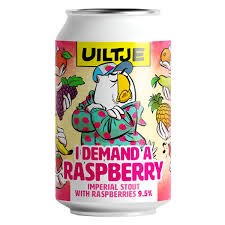 Uiltje I Demand A Raspberry Imperial Stout 330ml Can