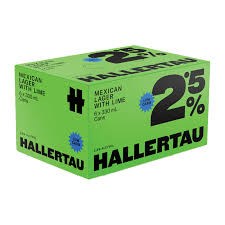 Hallertau No. 2.5 Mexican Lager w/ Lime 6pk Cans