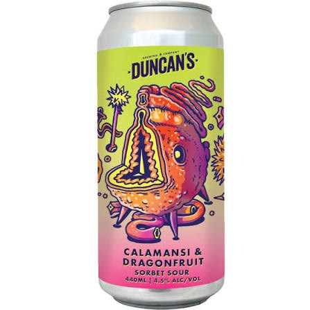 Duncan's Calamansi & Dragonfruit Sorbet Sour 440ml