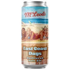 McLeod's East Coast Days Unfiltered Pale Ale 440ml