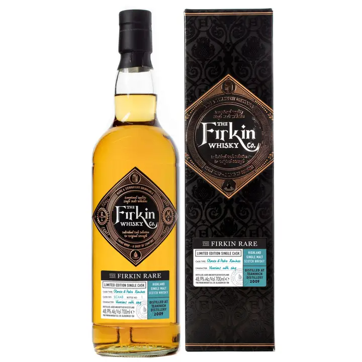 Firkin Whisky Co  RARE – Teaninich 2009 Single Malt Highland Whisky 48.9% 700ml