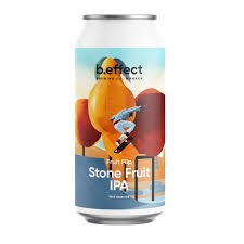 b.effect Brewing Fruit Flip Stone Fruit Cold IPA 440ml