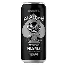 Motorhead Ace Of Spades Czech Pilsner 473ml Can