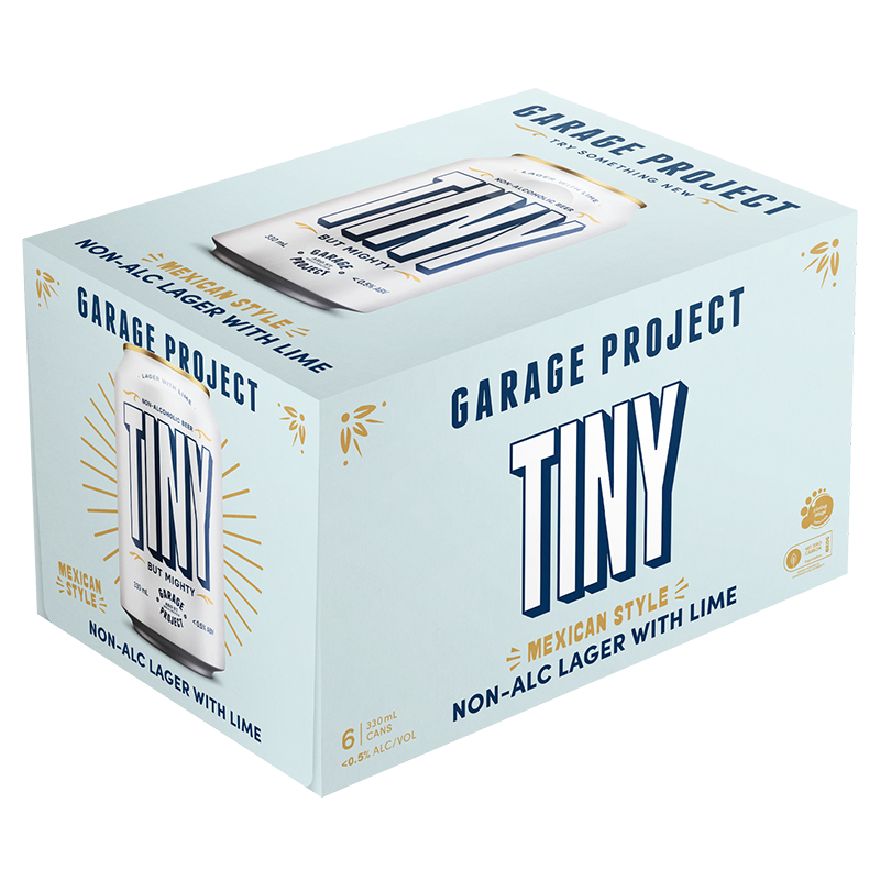 Garage Project Tiny Lager With Lime 6pk Cans