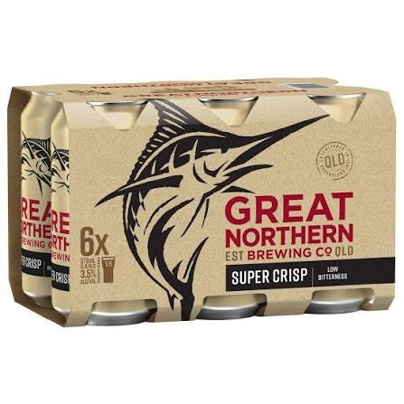 Great Northern Super Crisp 6pk Cans