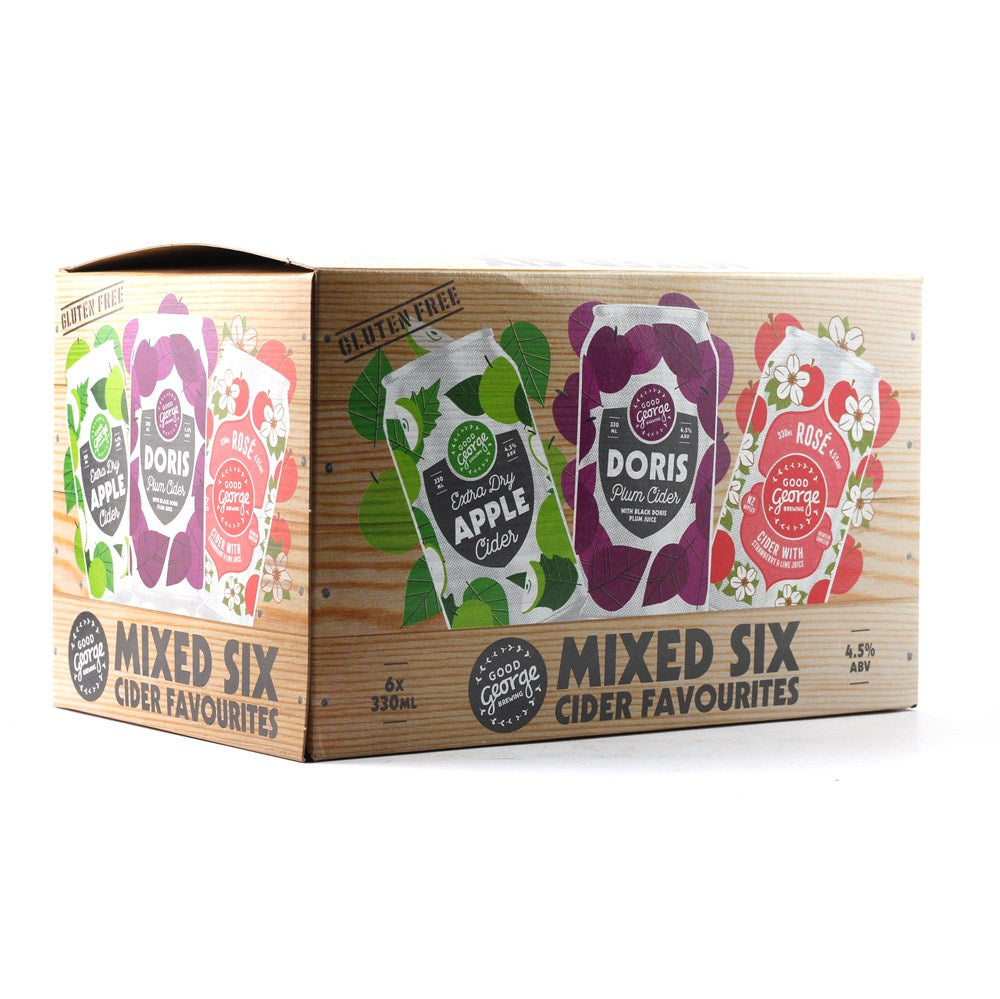 Good George Mix Cider 6pk Cans
