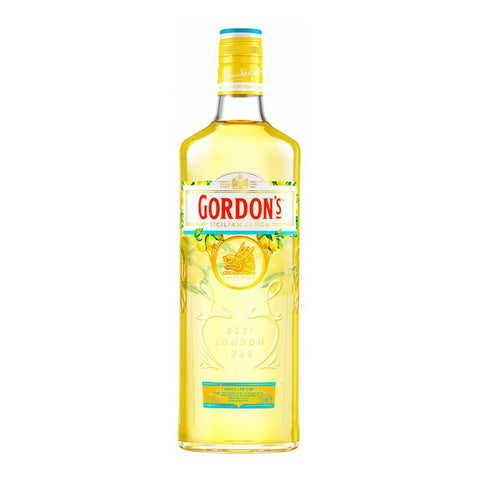 Gordons Sicilian Lemon Gin 37.5% 700ml