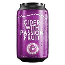 Hawkes Bay Passionfruit Cider 330ml Can