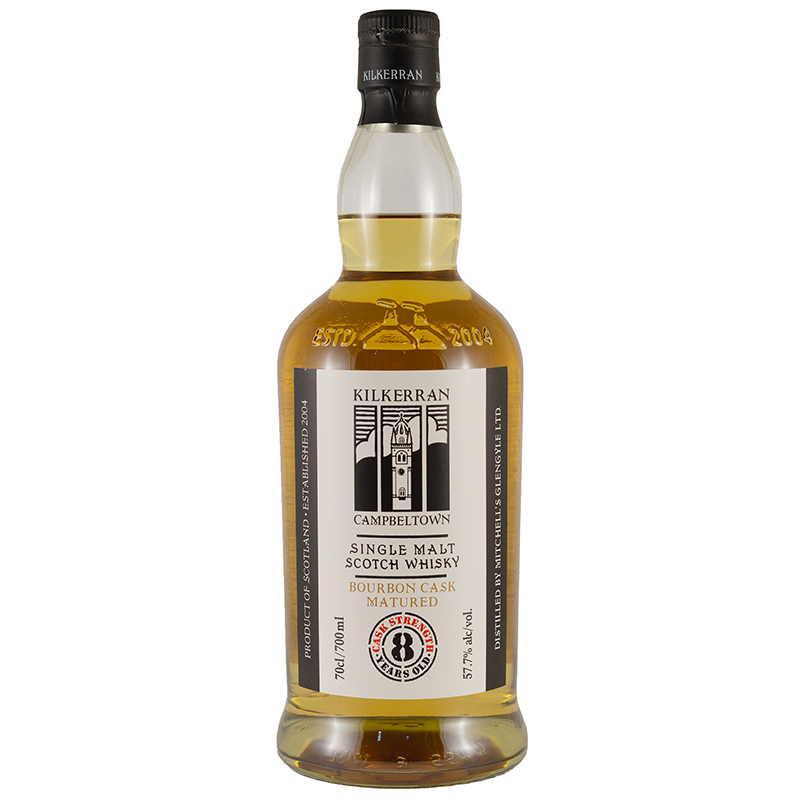 Kilkerran 'Bourbon Cask Matured' 8YO 2026 57.7%