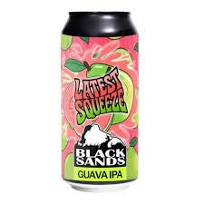 Black Sands Latest Squeeze Guava Hazy IPA 440ml