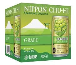 Takara Shuzo Nippon Grape Chu Hi 4pk Cans