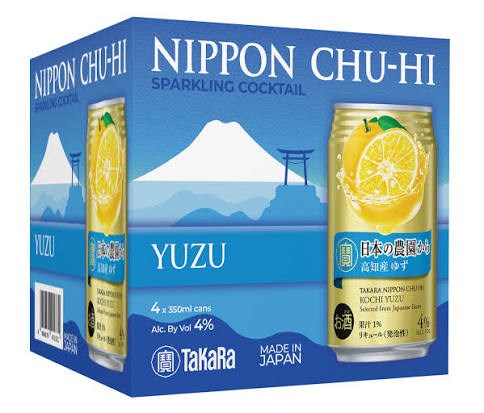 Takara Shuzo Nippon Yuzu Chu Hi 4pk Cans