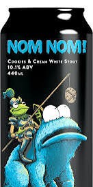 Double Vision Nom Nom Cookies & Cream White Stout 440ml