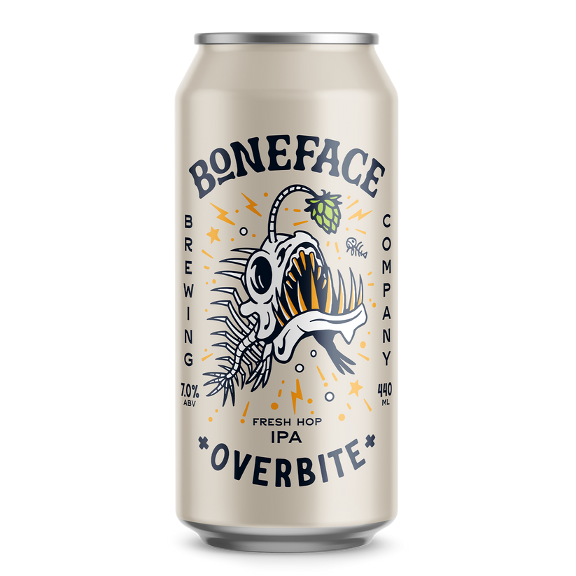 Boneface Brewing Overbite Fresh Hop IPA 440ml