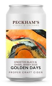 Peckham's Golden Days Cider 330ml Can