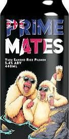 Double Vision Prime Mates Rice Yuzu Pilsner 440ml