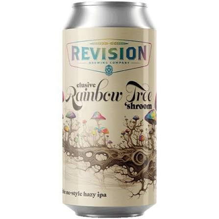 Revision Brewing Elusive Rainbow Tree Shroom Hazy IPA 473ml Can