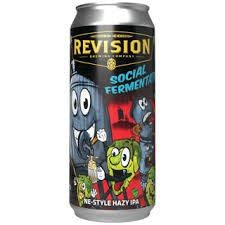 Revision Brewing Social Fermentation Hazy IPA 473ml Can