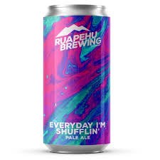 Ruapehu Brewing Everyday I'm Shufflin' Pale Ale 440ml