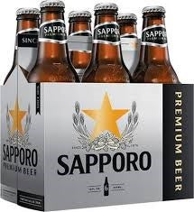 Sapporo Premium Beer 6pk Bottles (Vietnam)