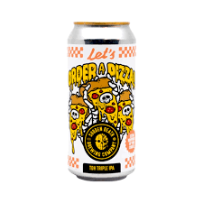 Sudden Death Brewing Lets Order A Pizza Triple IPA 440ml