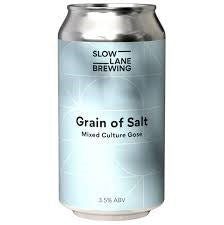 Slow Lane Brewing Grain Of Salt Mixed Culture Gose 375ml