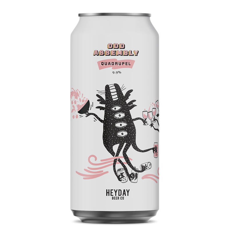 Heyday Odd Assembly Quadrupel 440ml