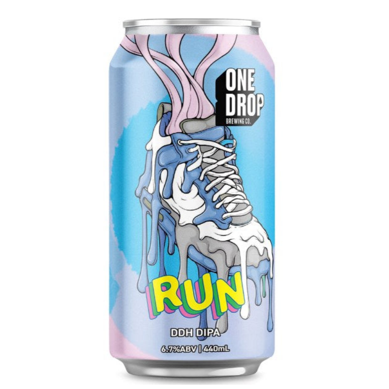 One Drop Brewing Run DDH Double IPA 440ml