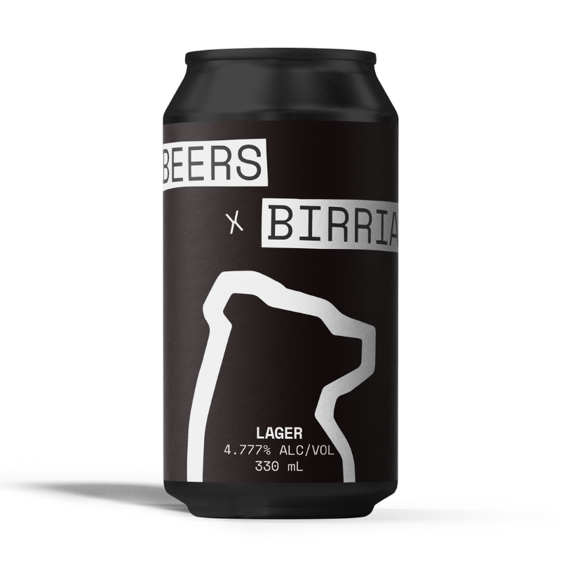 Beers by Bacon Bros Birria Lager 330ml Can