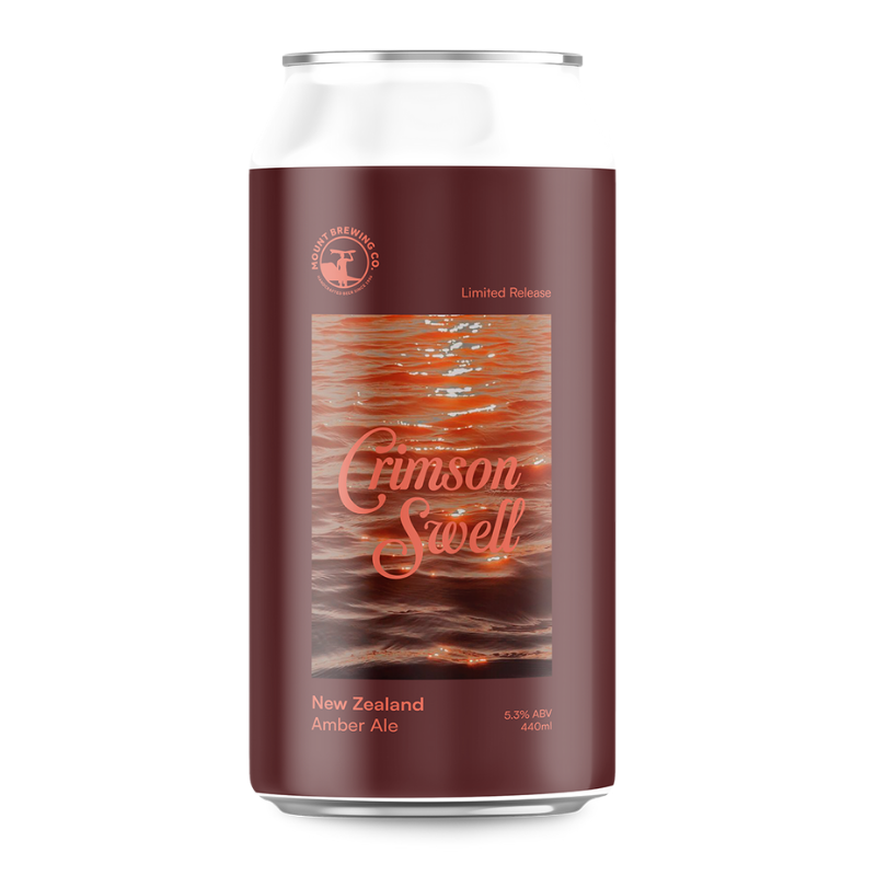 Mount Brewing Crimson Swell Amber Ale 440ml