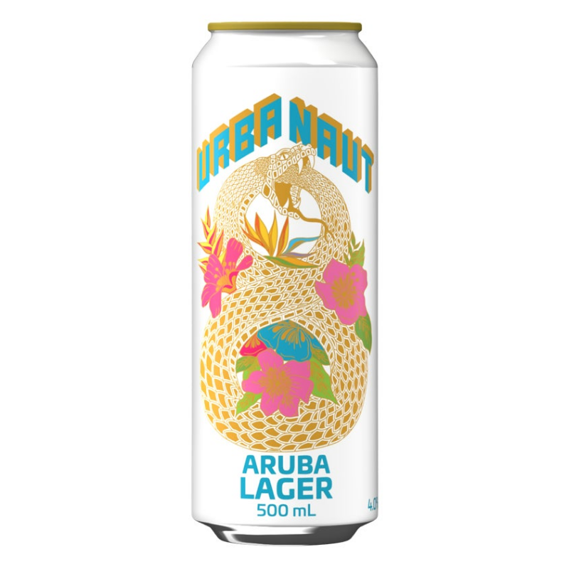 Urbanaut Aruba Lager 500ml Can