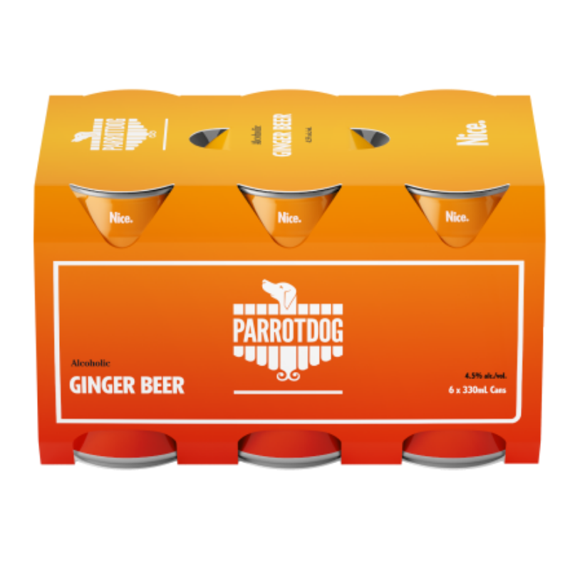 Parrotdog Alcoholic Ginger Beer 6pk Cans