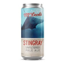 McLeod's Stingray Unfiltered Pale Ale 440ml