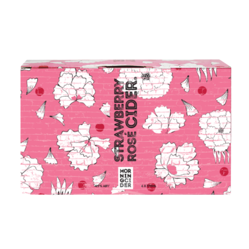 Morningcider Strawberry Rose Cider 6pk Cans