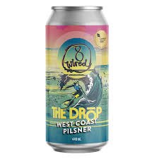 8 Wired The Drop West Coast Pilsner 440ml