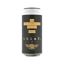 Thief Brewing The Disinformation Project Stout 440ml