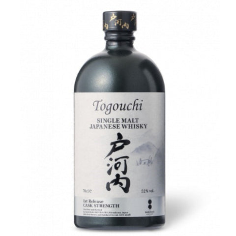 Togouchi Single Malt Cask Strength Japanese Whisky 52% 700ml