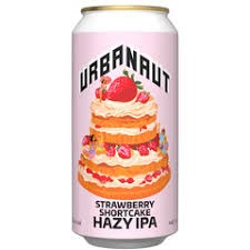 Urbanaut Strawberry Shortcake Hazy IPA 440ml