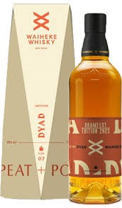 Waiheke Whisky Dyad Peat + Muscat 46% 700ml