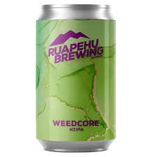 Ruapehu Brewing Weedcore NZ IPA 330ml Can