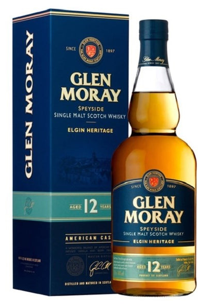Glen Moray Classic 12 YO Elgin Heritage American Oak Cask 700ml