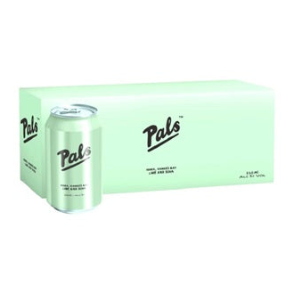 Pals Vodka Lime & Soda 10 pack