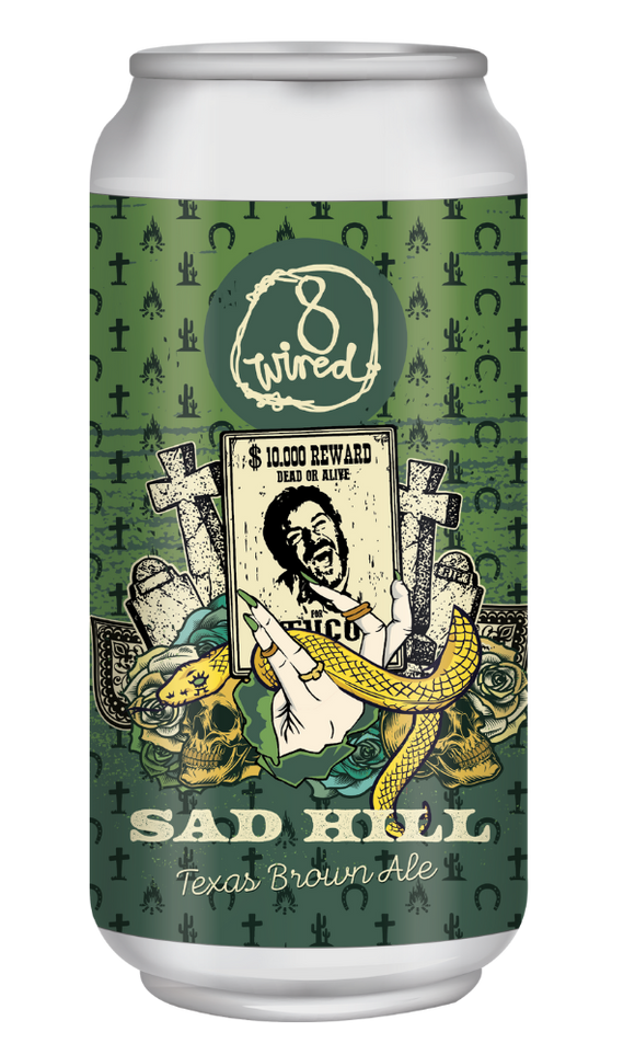 8 Wired Sad Hill Texas Brown Ale 440ml