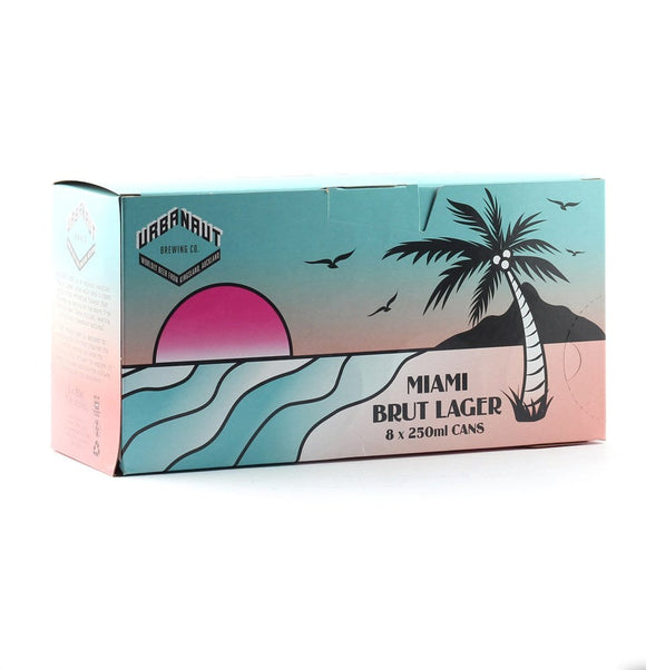 Urbanaut Miami Brut Lager 6 Pack