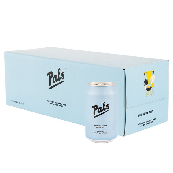 Pals American Whiskey Apple & Soda 10 pack