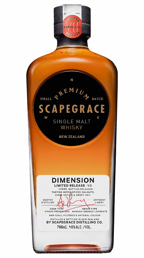 Scapegrace Dimension Vi Single Malt Whisky 700ml