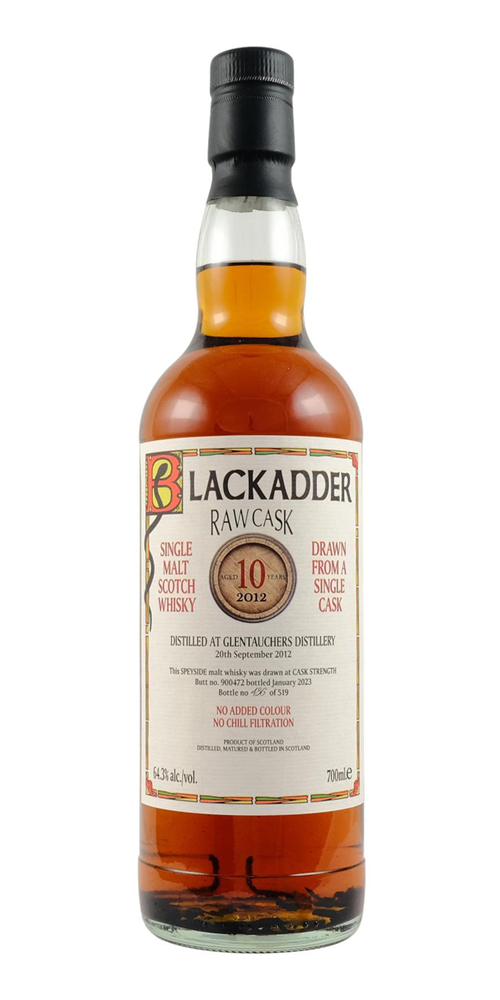 Blackadder Raw Cask Glentauchers 10YO 2012 Butt 900472 64.3%