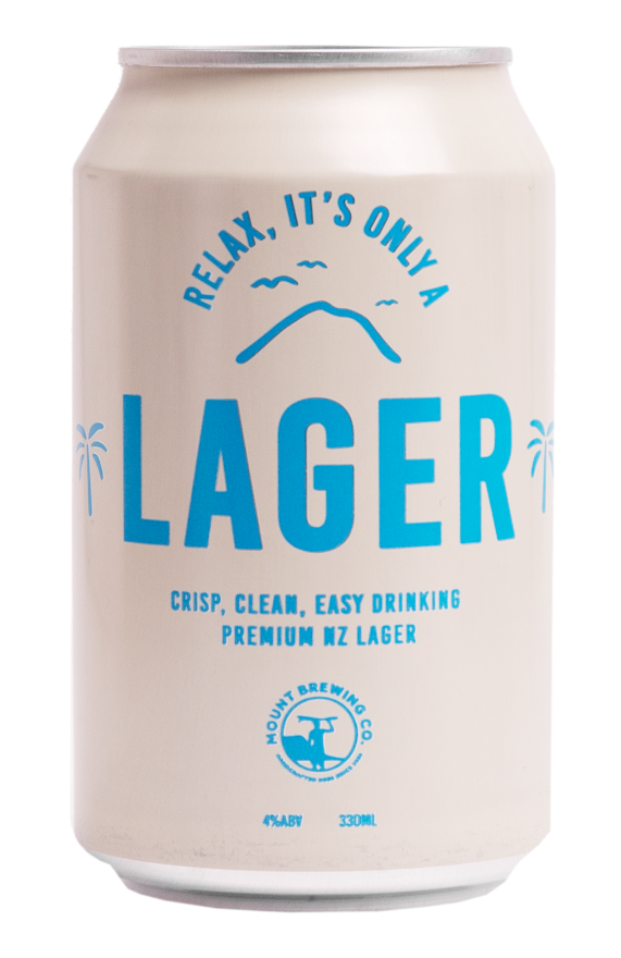 Mount Brewing Relax It's Only a Lager 330ml Can