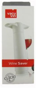 VACUUM WINE STOPPER WITH 2 STOPPERS
